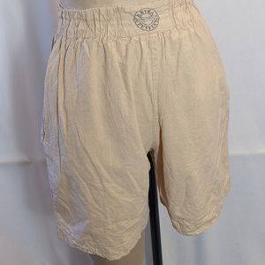 90s High Waisted Cotton Surfer Baggy Shorts
